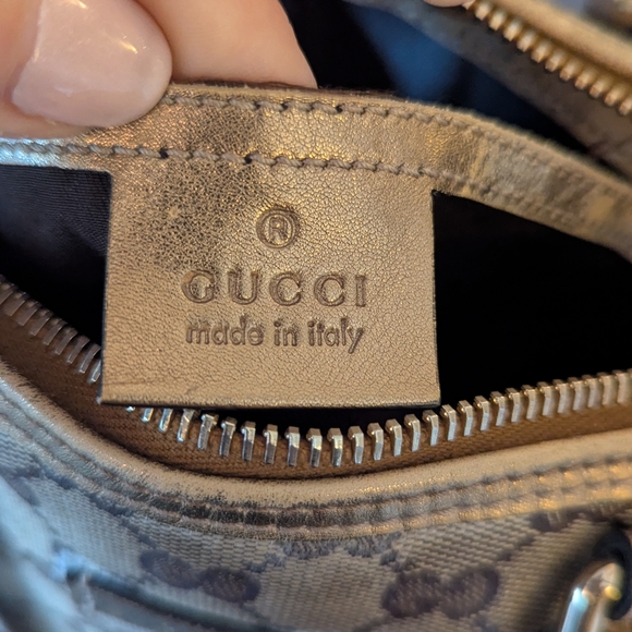Gucci Coated Canvas Gold Mini Speedy Monogram - Picture 6 of 7
